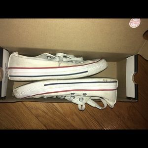 White Converse.
